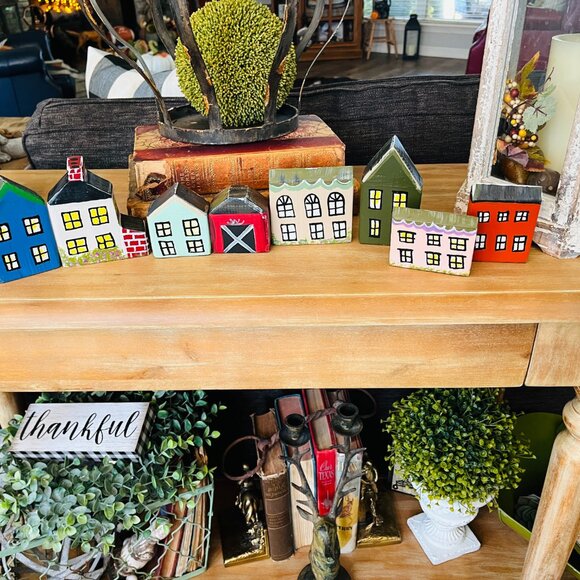 OOAK Wooden village - Picture 10 of 17